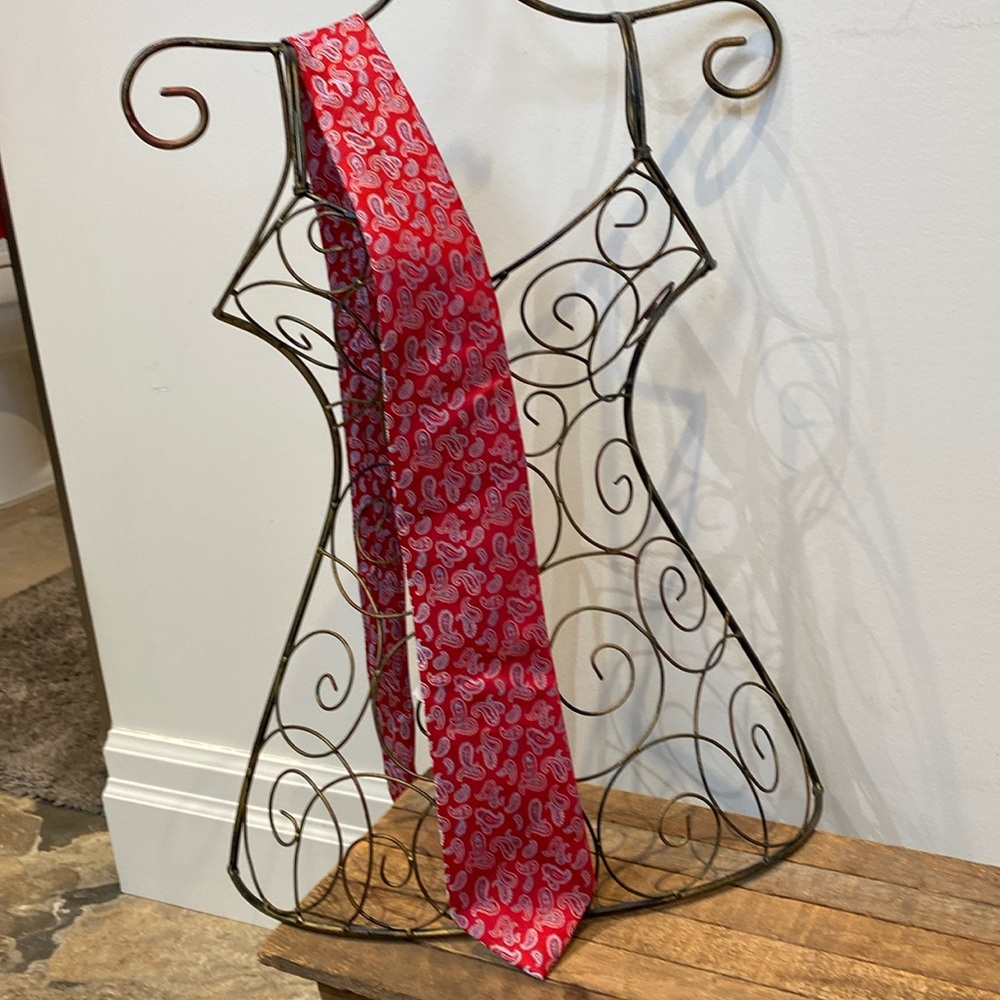 Roundtree & York Mens Silk Tie